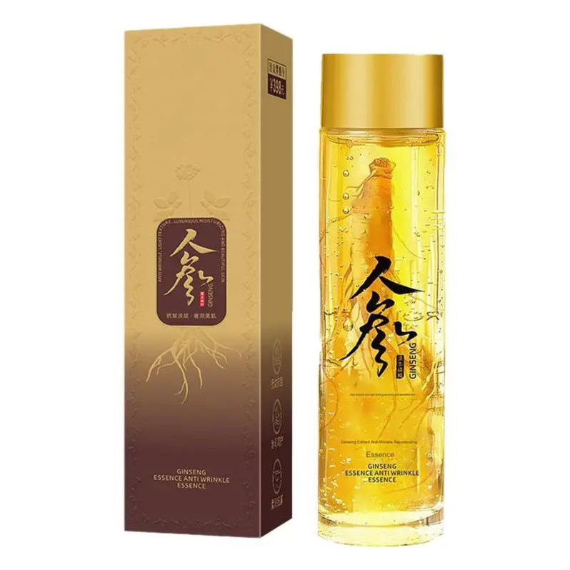 Gold Ginseng Face Essence Polypeptide Anti-wrinkle Lightning Moisturizing Facial Serum Skin Care Products