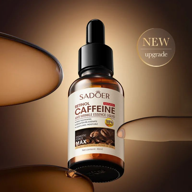 Face care retinol skin care preppy skincare Retinol Caffeine Anti-Wrinkle Essence Hydrating Serum