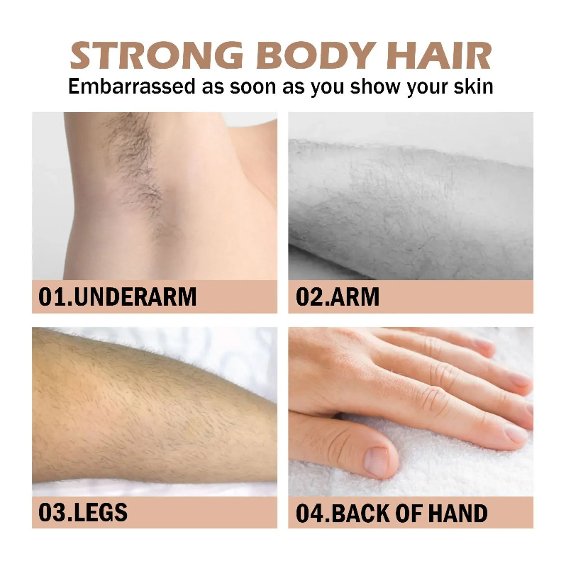 Permanent Hair Removal Spray Painless Hair Remover for Ladies Armpit Legs Arms Hair Growth Inhibitor Depilatory Body Cream Care