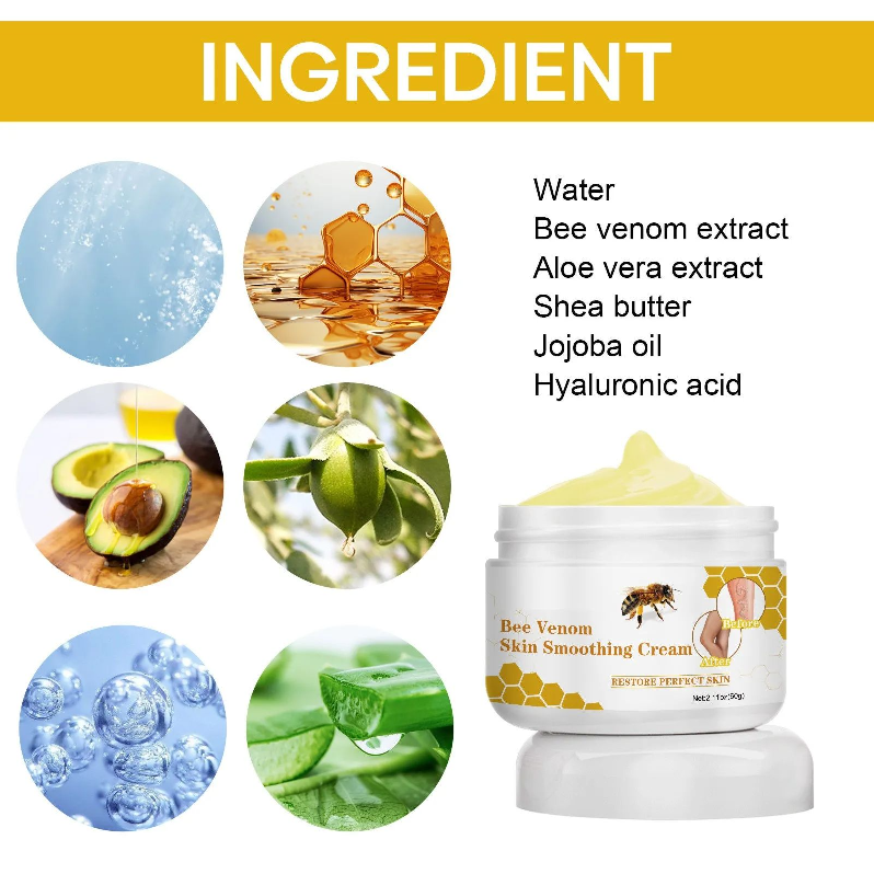 Bee Poison Varicose Vein Ease Paste, Spider Veins Ease For Legs Skin, Improve Blood Circulatio Healthy Gifts for Men & Women