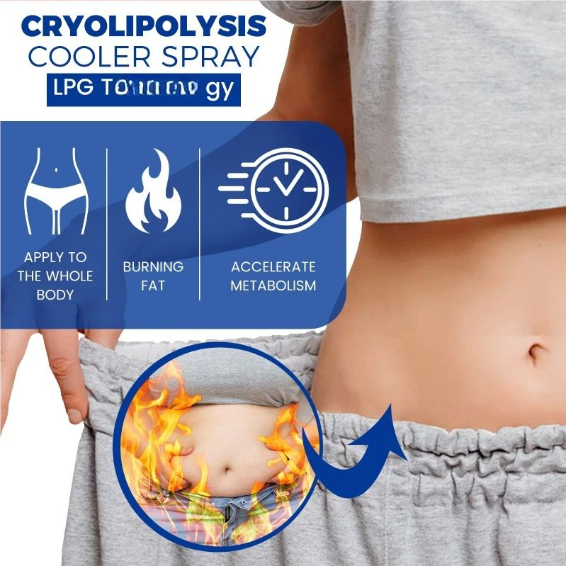Cryolipolysis Cooler Spray Fast Fat Burning body Slimming Spray Anti-cellulite moisturize firming skin Weight Loss Essence Spray