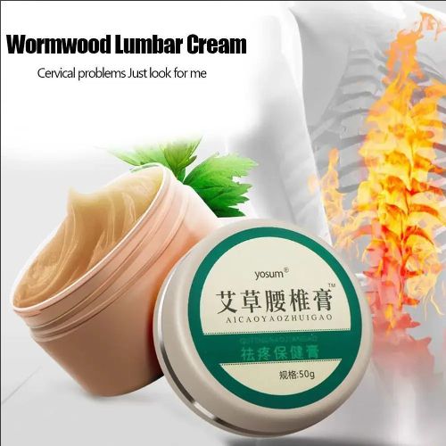 50g Chinese Health Wormwood Cream Herbal Medical Pain Cream Knee Care Relief Pai Patch Cream Massager Relieving Joint Knee Care