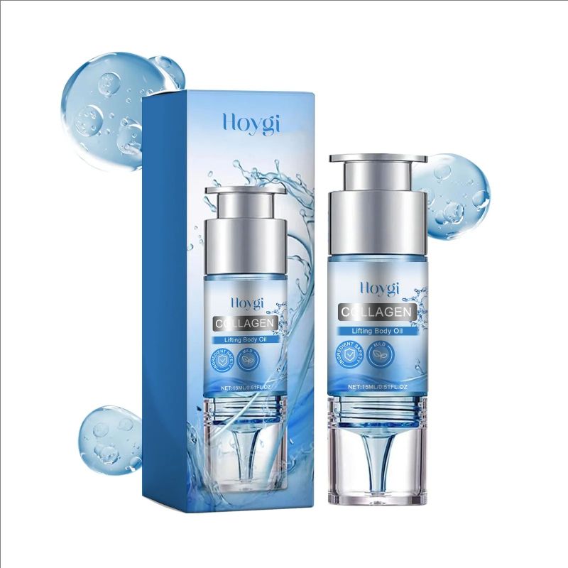 Collagen Lifting Body Oil Thin Leg Belly Waist Fat Burning Butt Shaping Breast Tighten Anti Cellulite Body Slimming Massage Essential Oil