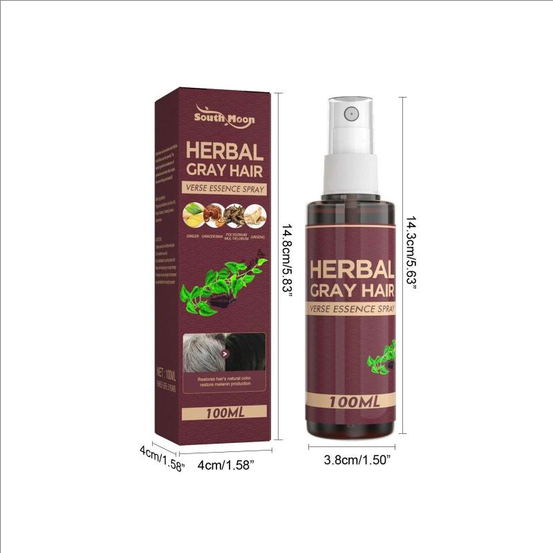 Ginger Hair Essence Spray Reducing Damaged Improving Greying Repairing Dry Nutrient Darkening Oil control Hair Moisturizing Oils