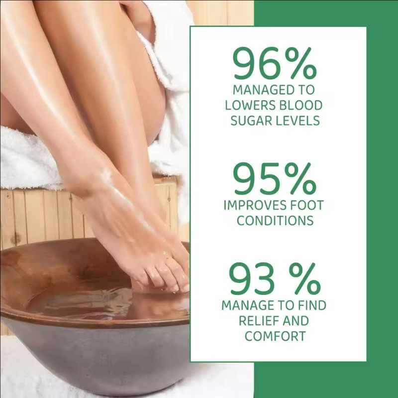 Reduce Blood Sugar Foot Soak Relax Detox Slimming Relief Physical Fatigue High Blood Pressure Insomnia Treat Diabetes Foot Bath