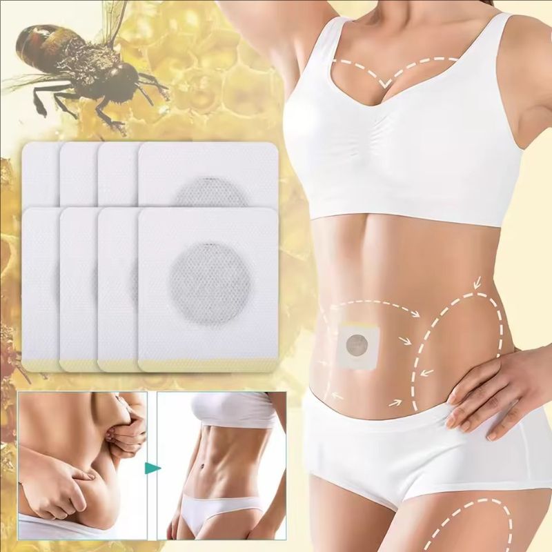 10pcs/20pcs Body Shaping Patches Fast Burning Fat Lymphatic Improve Stomach Belly Slimming Stickers for Female Male Reduce Swelling