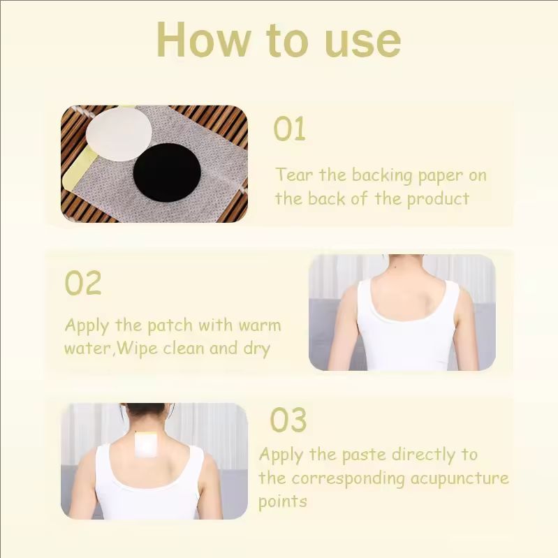 10pcs/20pcs Body Shaping Patches Fast Burning Fat Lymphatic Improve Stomach Belly Slimming Stickers for Female Male Reduce Swelling