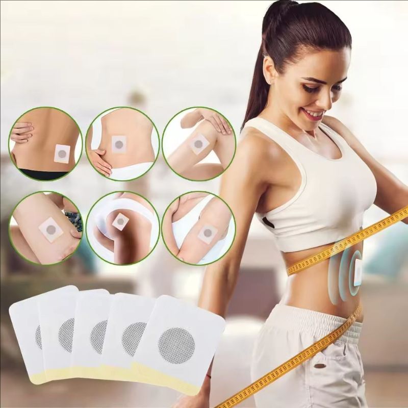 10pcs/20pcs Body Shaping Patches Fast Burning Fat Lymphatic Improve Stomach Belly Slimming Stickers for Female Male Reduce Swelling