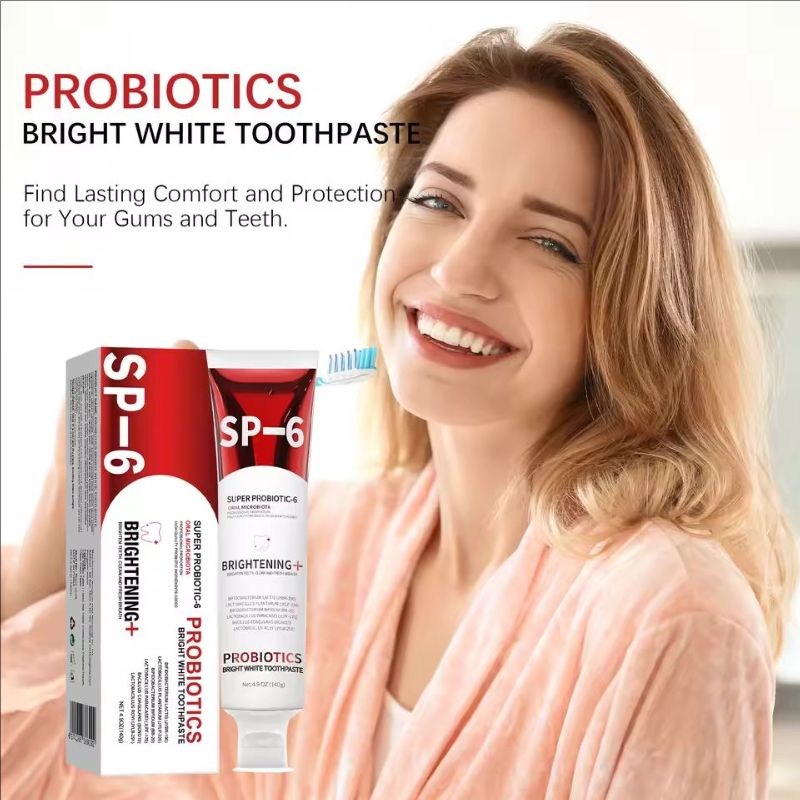 Probiotic Toothpaste Remove Stains Brightening Tooth Fresh Breath Dental Oral Hygiene Health Care Sp-6 Toothpaste