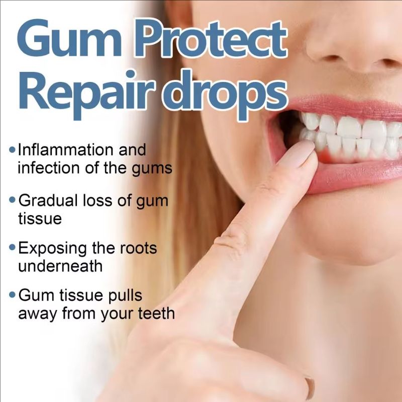 Rapid Repair Gums Serum Effectively Relieve Tooth Allergy Dental Caries Tooth Cleaning Toothpaste Relieve Tooth Damage Drops