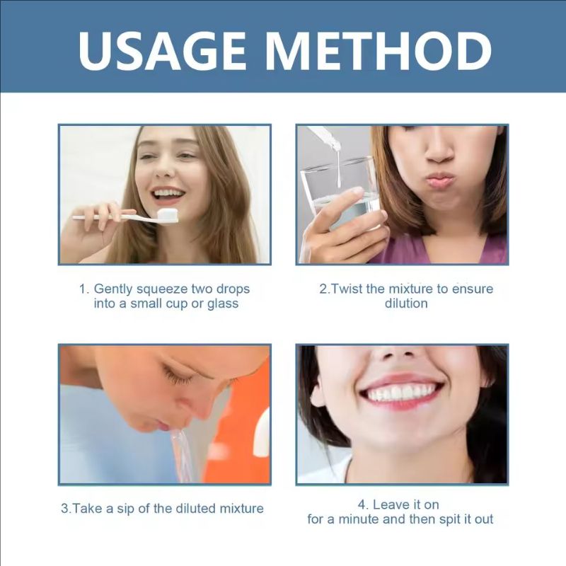 Rapid Repair Gums Serum Effectively Relieve Tooth Allergy Dental Caries Tooth Cleaning Toothpaste Relieve Tooth Damage Drops