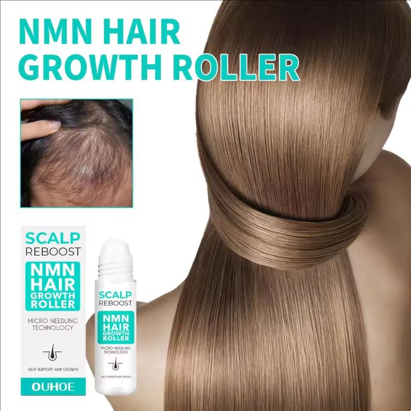 Dense Hair Ball Essence Thick Hair Root Strong Hairline Firm Hair Prevent Hair Loss Hair Care Serum Oil Hair Growth Roller