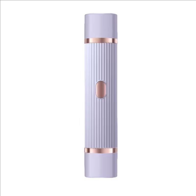 Two in one women's electric shaver - suitable for eyebrows, face, legs, and armpits, portable wet and dry hair remover
