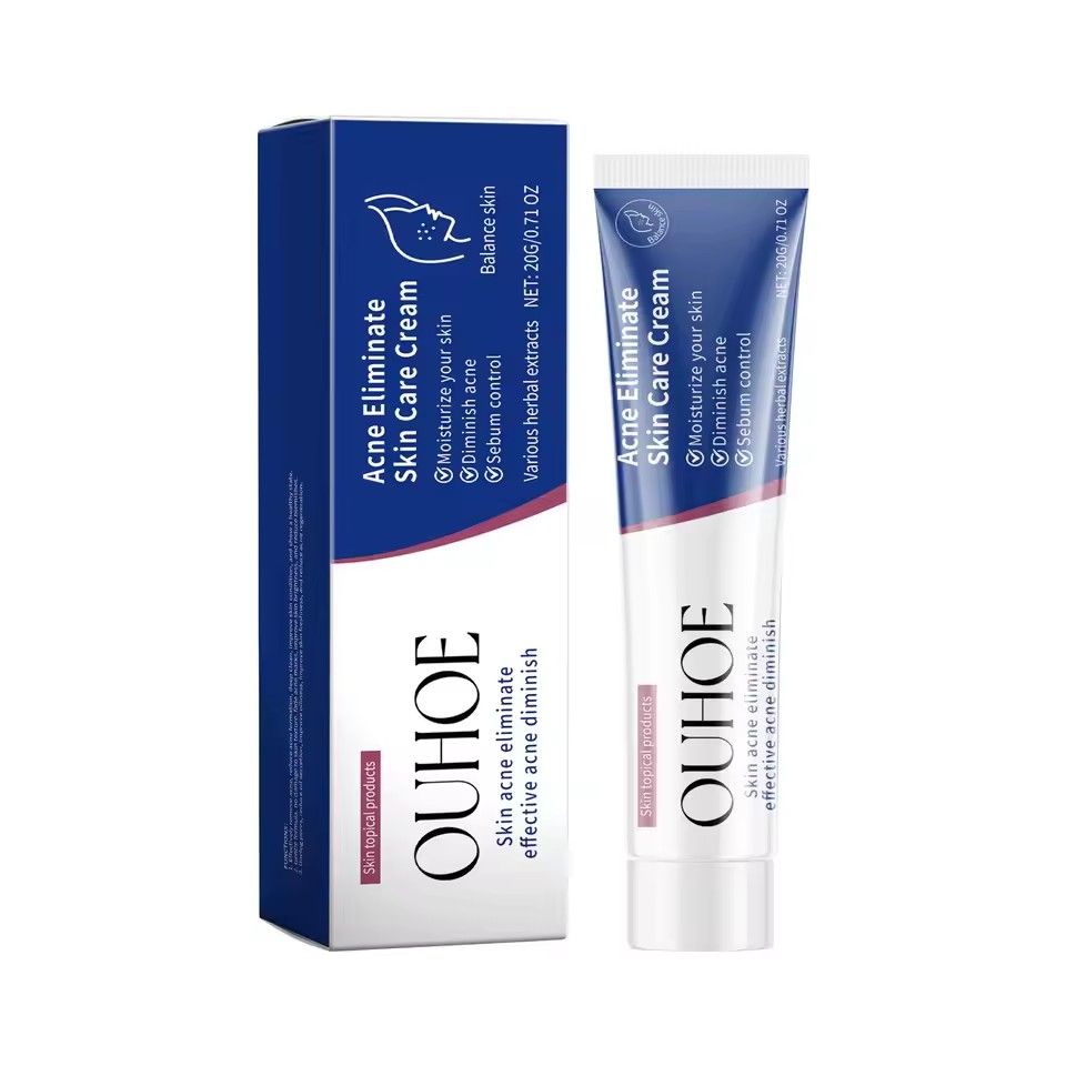 Pimple Acne Treatment Face Cream Nourish Balance Oil Control Refreshing Repair Pimple Remover Acne Cleansing Cream 20g/pc