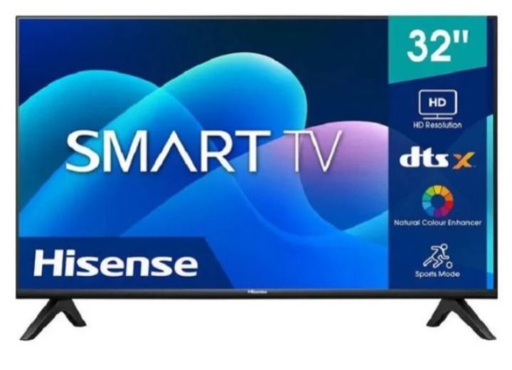 Hisense 32 inch Smart TV Smart Television HDTV Netflix Youtube I-cast HDMI USB Dolby Audio VDAA OS Inbuilt Decoder Hisense TV