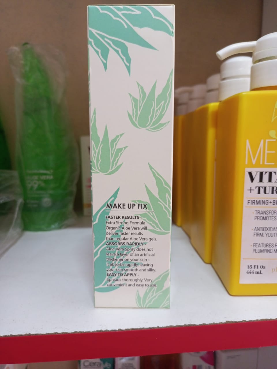Kiss Beauty Make up Fix Aloe Vera Spray Setting 93.5% With Vitamin E and Aloe Vera Extracts Locks in Make Up Setting Spray view 4