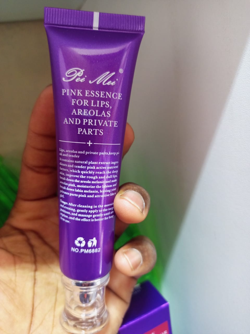 Pink Essence for lips,areolas and private parts Pei Mei Pink Essence for lips,areolas and private parts for tendering and moisturizing your lips and private parts making them attractive view 3