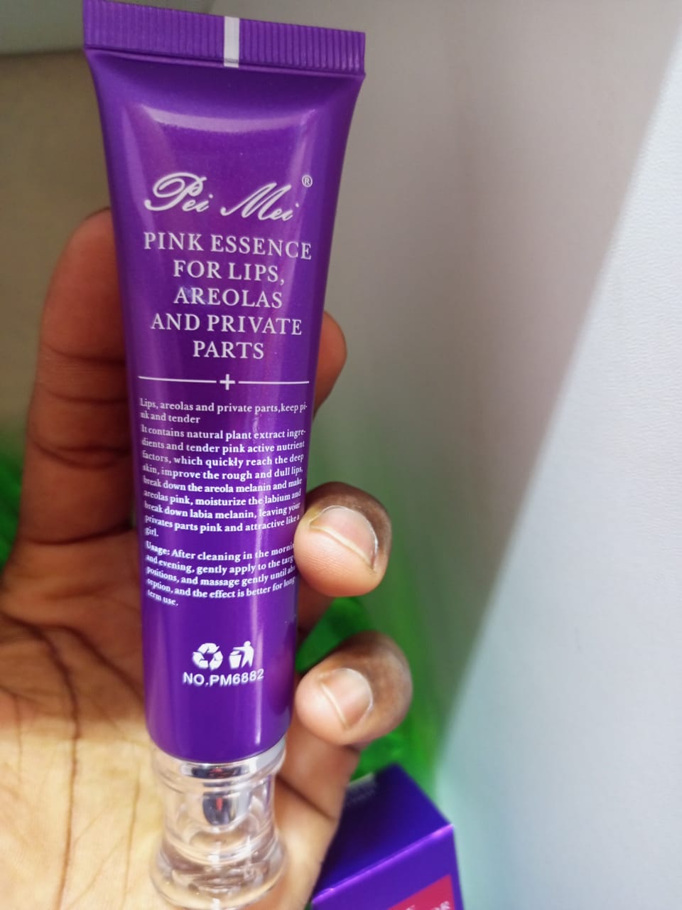 Pink Essence for lips,areolas and private parts Pei Mei Pink Essence for lips,areolas and private parts for tendering and moisturizing your lips and private parts making them attractive view 4
