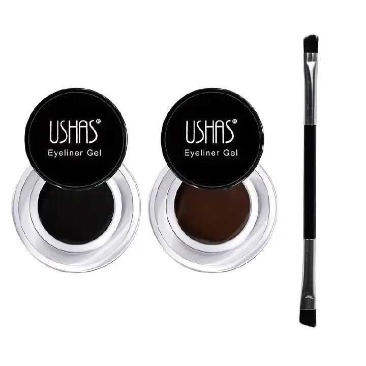Eyeliner gel USHAS eyeliner gel long lasting waterproof smooth eyeliner gel plus eyeliner
