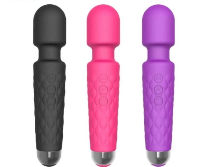 Vibrator dildo Wand Massager Clitorial Masturbator Rechargeable Handhold Cordless Portable Body AV Magic Vibrator For Women Men Adult Sex Toy for Muscle Relax delight