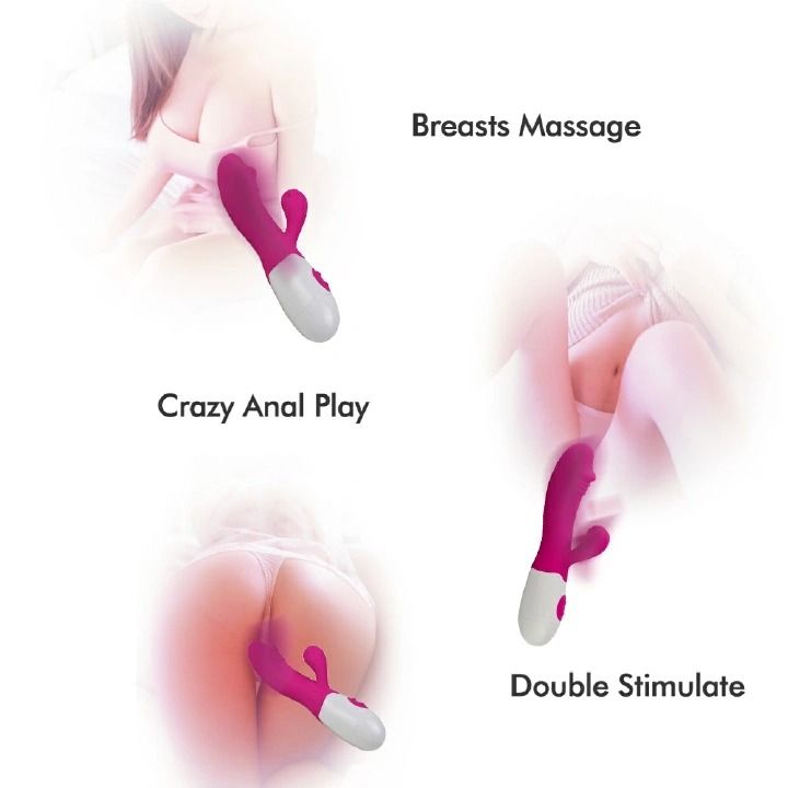 Women dildo vibrator Powerful G Spot Silicone Dildo Powerful Quiet Vagina Clit Stimulator 2 Motors Adult Sex Toys for ladies orgasm,enjoyment and play - image 2