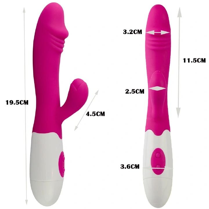 Women dildo vibrator Powerful G Spot Silicone Dildo Powerful Quiet Vagina Clit Stimulator 2 Motors Adult Sex Toys for ladies orgasm,enjoyment and play - image 4