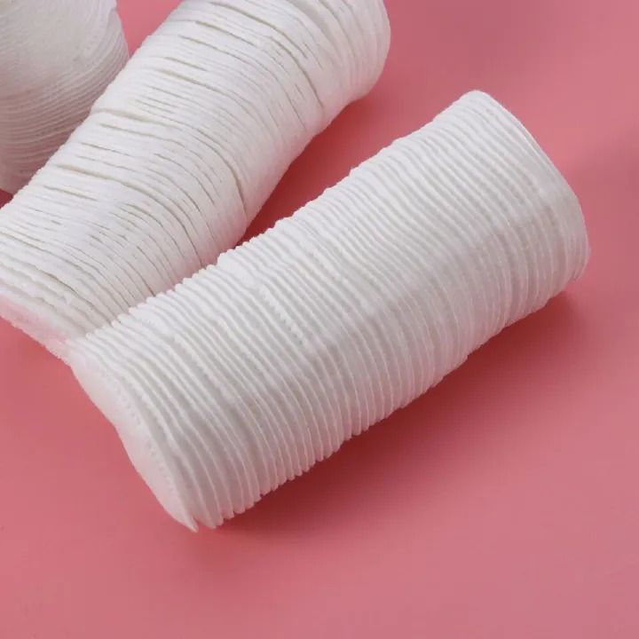 Cotton pads 100pcs round cotton Make up Remover pads and Skincare wipes for toners,cleansers,creams,nail polish remove,sweat wipe cotton pads