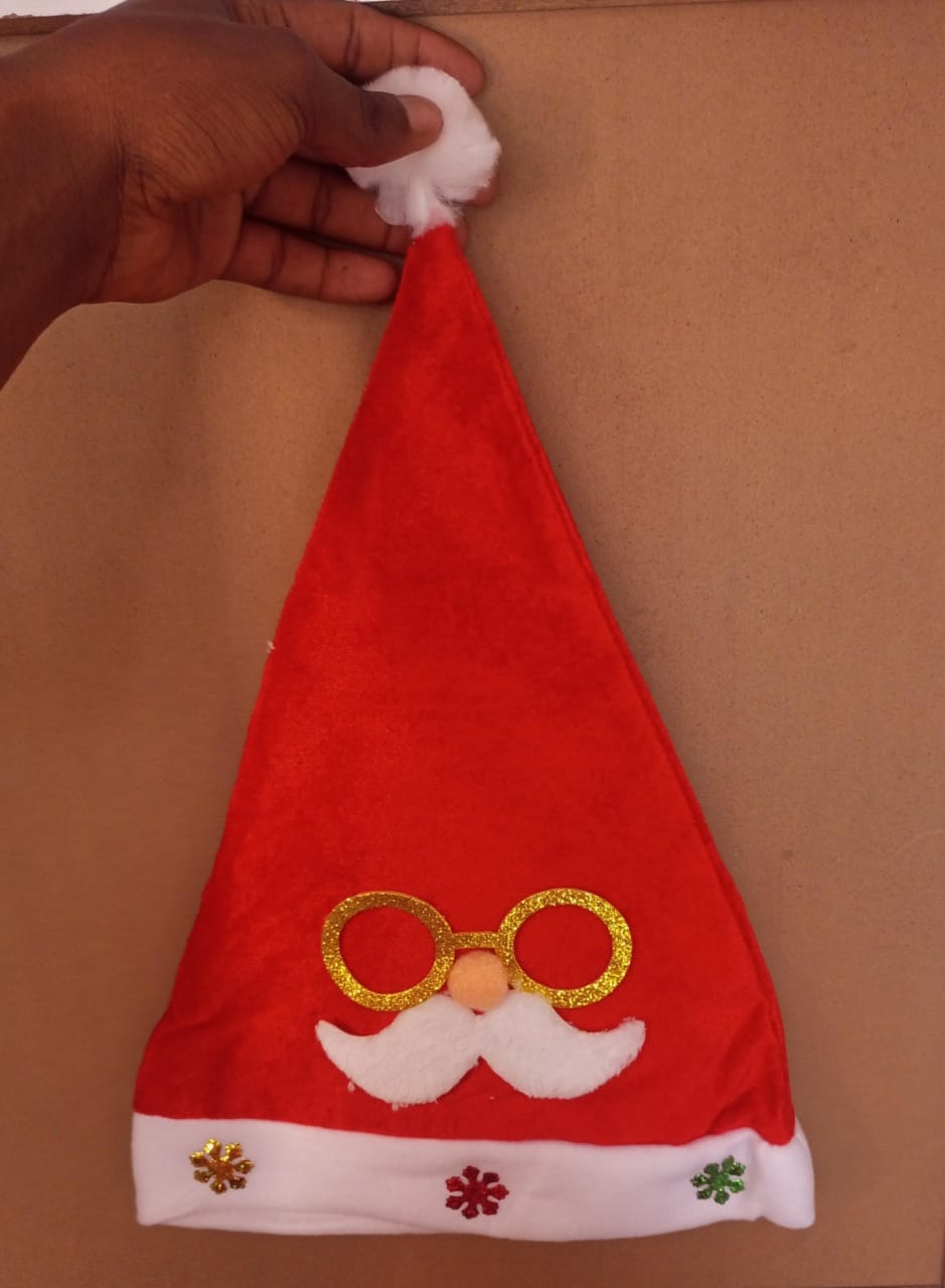 Christmas hats for adults and kids one size Unisex SANTA Christmas hat