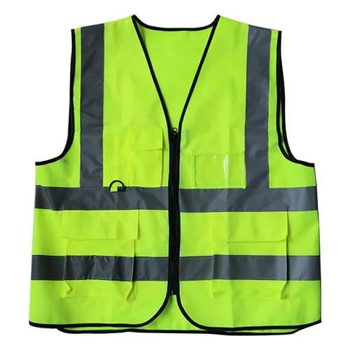 Reflector safety conspicuous Reflector jackets easy to notice reflector vest with zip