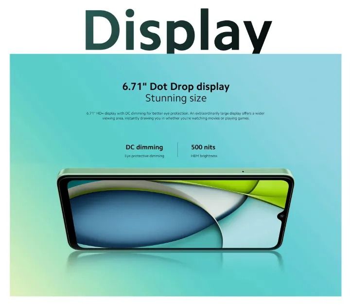 XIAOMI Redmi A3X 6.71" 128GB 4GB RAM 4G Network 5000mAh Battery 8MP AI Camera 10W Fast Charging Fingerprint Sensor Android 14 Smart Phones