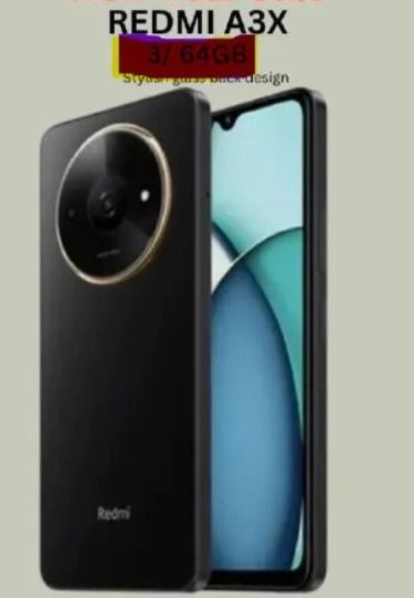 XIAOMI Redmi A3X 128GB+4GB RAM 4G Network 6.71'' 5000mAh Battery 8MP AI Camera 10W Fast Charging Fingerprint Sensor Android 14 Smart Phones