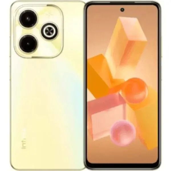 INFINIX HOT 40I 128GB ROM+8GB RAM 90Hz Punch hole screen 50MP DUAL CAM 32MP Crystal Cam side mounted fingerprint 18W type c fast charger 5000mAh long lasing power SMARTPHONES