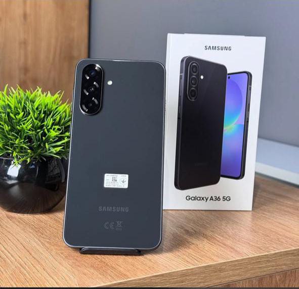 Samsung Galaxy A36 5G 256GB+8GB 120Hz 6.7" AMOLED 50MP Triple Camera IP67 Dust/Water Resistant Android 15 5000mAh 45W 65% in 30Min Type-C Fingerprint Unlock smartphones