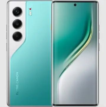 TECNO CAMON 40 Pro Curved 6.78” AMOLED 120 Hz Screen 256GB ROM 16GB RAM* (8GB+8GB Extended) 5200mAh Battery 50MP Camera Android 15 Tecno AI Smart Phone