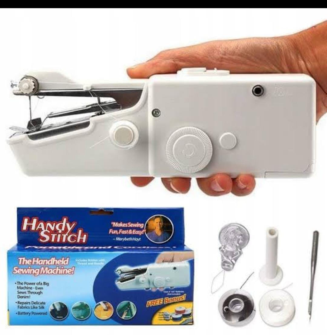 Handy Stitch Electric Hand-held Mini Sewing Machine portable handheld sewing machine