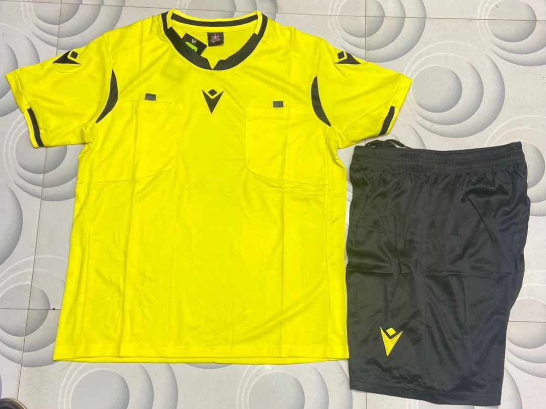 Referee uniform all games referee uniform clothes sportswear active shirt and short unisex referee uniform