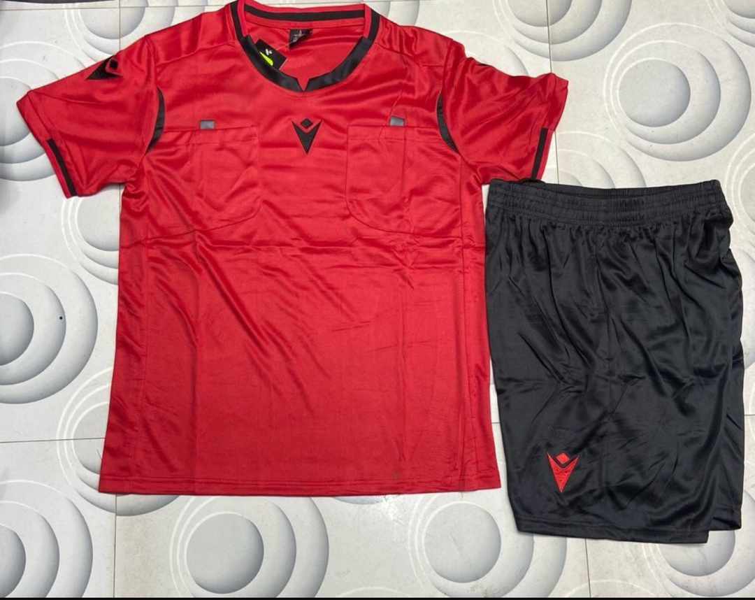 Referee uniform all games referee uniform clothes sportswear active shirt and short unisex referee uniform