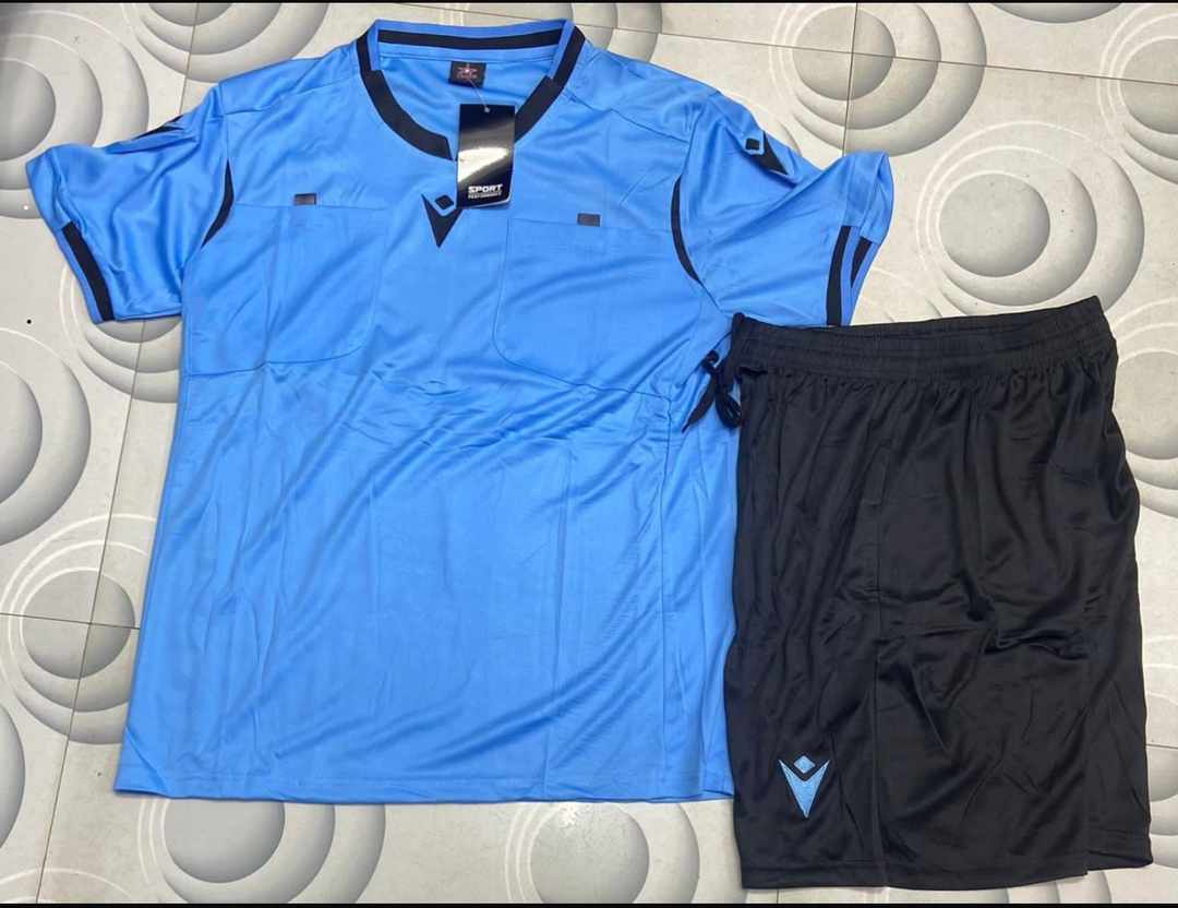 Referee uniform all games referee uniform clothes sportswear active shirt and short unisex referee uniform