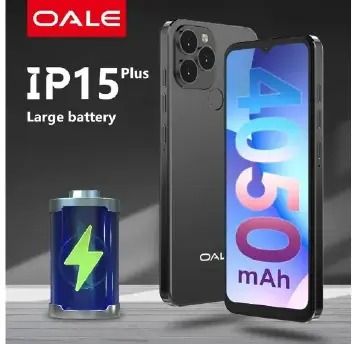 OALE IP15 PLUS CHEAP SMART PHONE 6.52'' water drop screen RAM 3GB+ROM 32GB DUAL SIM CARD BIG BATTERY 4050MAH fingerprint unlock dual sim smartphone