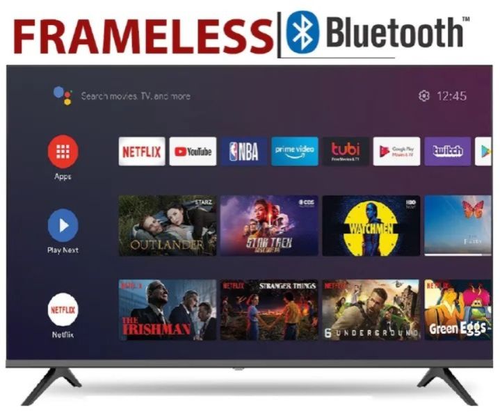 ARTEL 32" inch Frameless Smart TV Inbuilt Decoder,WiFi,Bluetooth,App Store,Preloaded Netflix and YouTube,3 HDMI,2 USB Ports ARTEL Smart TV
