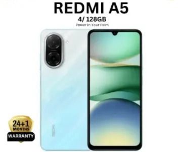 Redmi A5 Display 6.88"  4GB+128GB Dual SIM 32MP main camera 8MP front camera 5200mAh battery Side fingerprint sensor USB Type-C Phones SmartPhone
