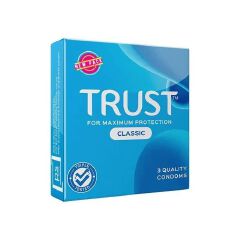 Trust condoms pack box Trust Classic Condoms pack of 72 condoms for maximum protection