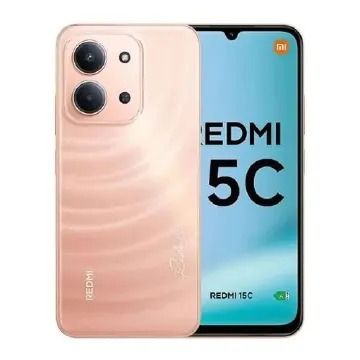REDMI 15C 128GB Storage Upto 8(4+4)GB Ram 6.9'' FHD Immersive screen Display 50MP Main Camera + 8MP front 6000mAh 33W Fast Charger Xiaomi Hyper OS Side Fingerprint Smartphone