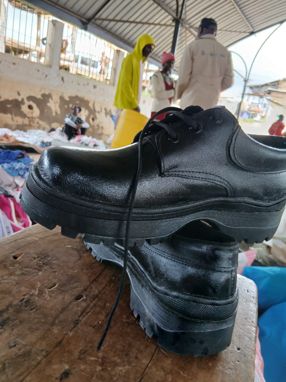 Genuine unisex leather school shoes durable light boys girls school leather black shoes multipurpose black leather shoes