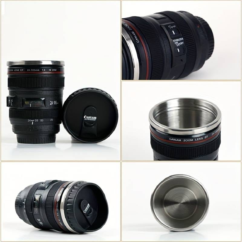 Camera Lens Mug

Sip your favorite drink in style with the ultra-realistic Camera Lens Mug – the perfect blend of creativity, function, and fun. A must-have gift for photographers, coffee lovers