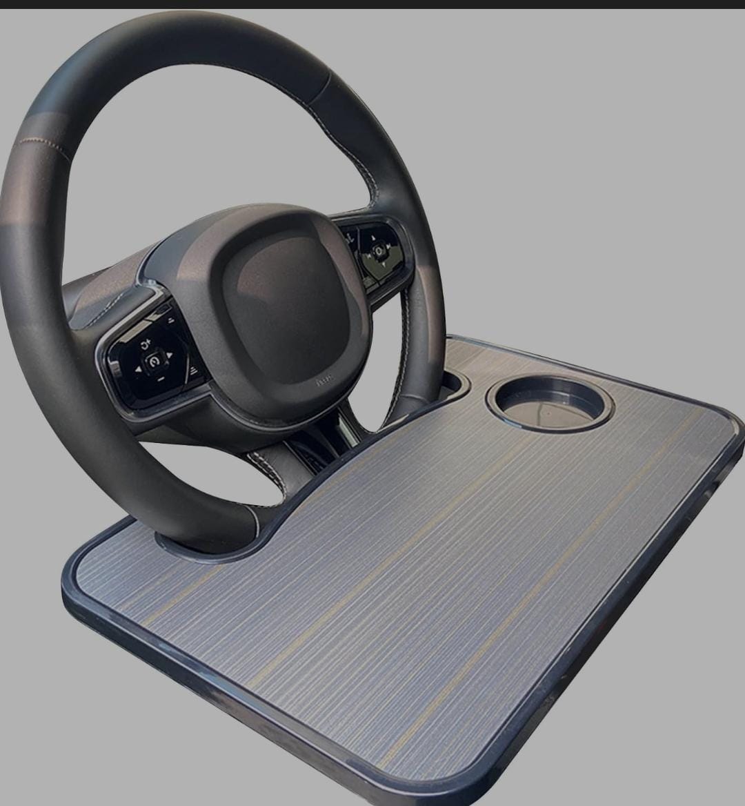 Car Table Tray, Steering Wheel Desk for Laptop and Vehicle Seat Mount Notebook Laptop Eating Desk,
