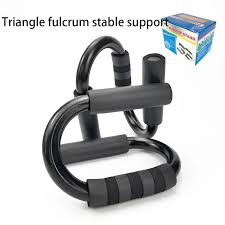 Push Up Bar S Shapes, Push up Stands Support Sweat Absorbent Thick Sponge Handle Non-slip Fitness Stand for Men Women Floor Strength Training Workout Equipment Home Gym