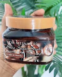 DR MEINAIER Shea Sugar Scrub, Coffee & Matcha Whitening Scrub, 650g