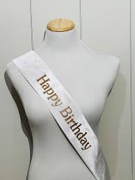 Birthday Sash for Women,Men,Girls and Boys,