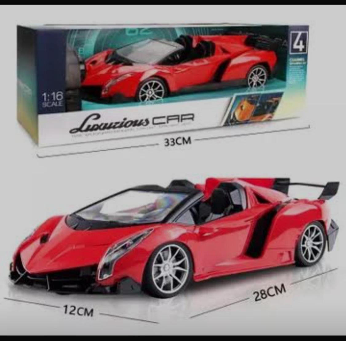 Chargeable Remote Control Car for Boys Age 4+ Years RC Car with Charging Battery I Multicolour and Multimodel